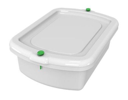 Контейнер с крышкой и сигнальными фиксаторами Кронт КЭ (исполнение 2)